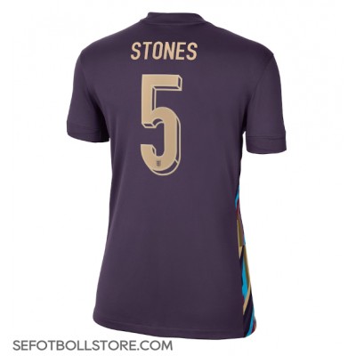 England John Stones #5 Replika Bortatröja Dam EM 2024 Kortärmad England John Stones #5 Replika Bortatröja Dam EM 2024 Kortärmad